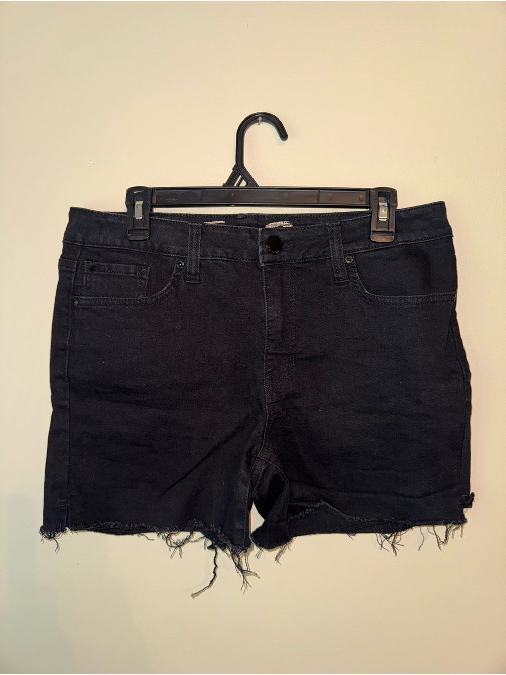 Seven7 Black Shorts